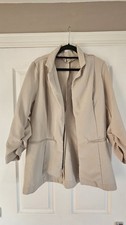 XL Nude Light Weight Jacet