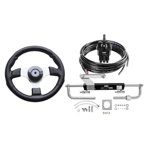 Hydraulic outboard steering - outboard,