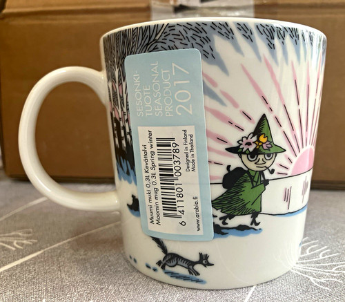 Arabia moomin snuffkin winter - arabia,