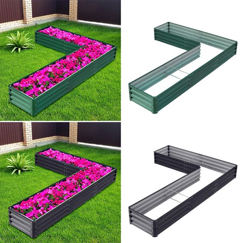 Outdoor garden metal raised - garden,