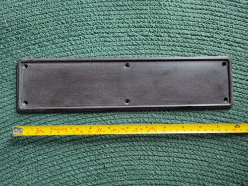 Bakelite door finger plate - door,