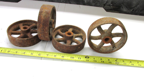 Antique cast iron - iron, wheel