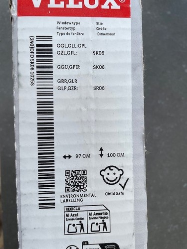 Velux white dfd sk06 - white, blind