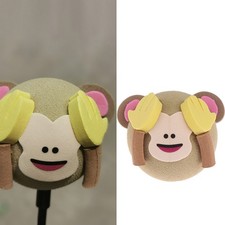 1Pc Cute monkey car suv