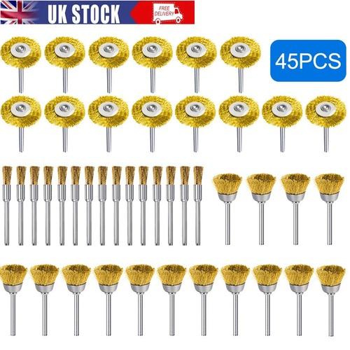 45x wire brush brass - 45x,