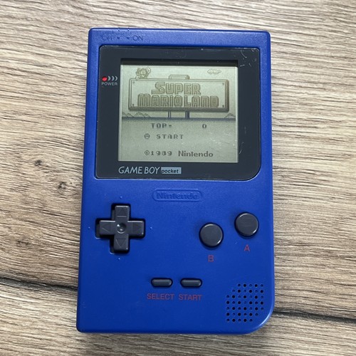 Game boy pocket blue - game, nintendo