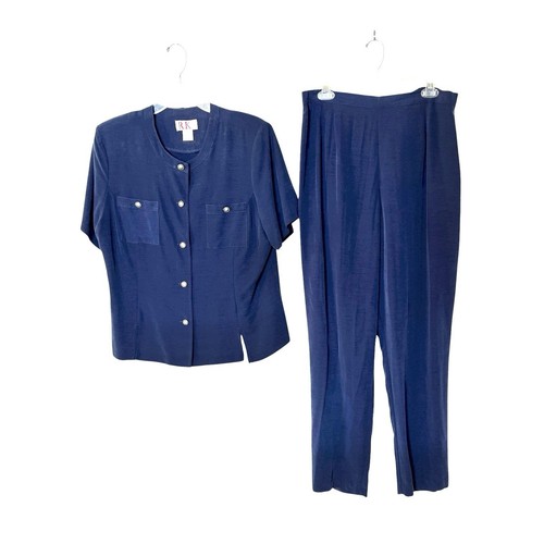 Originals pant suit navy - r,