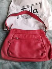  Tula Pink Leather Shoulder Bag New