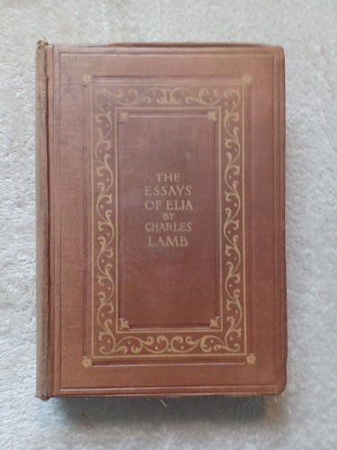 The essays elia charles - of,
