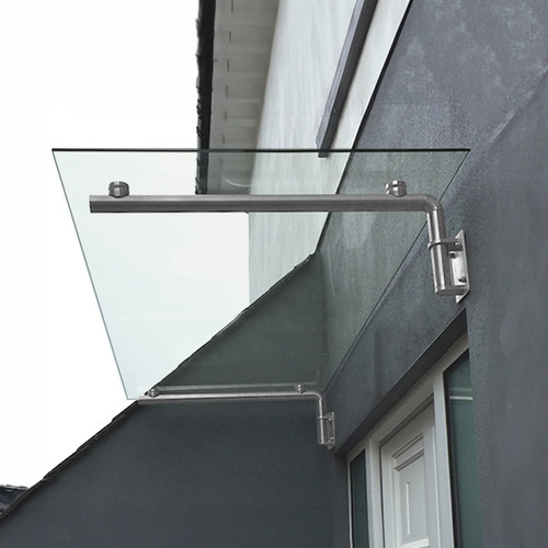 Stainless steel door canopy - stainless,