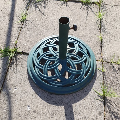 Vintage parasol base - parasol, heavy