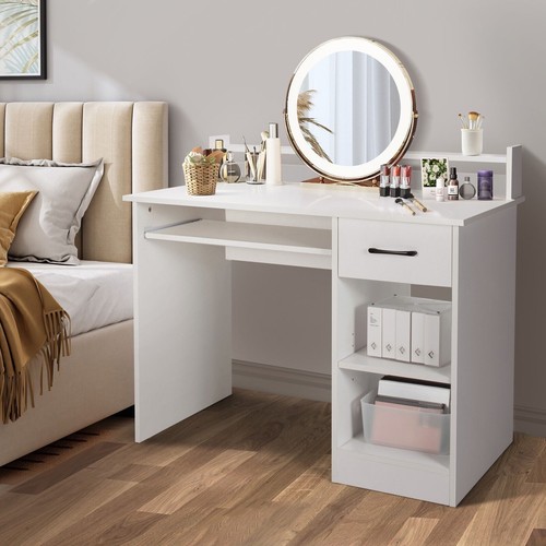 Wooden computer desk - wooden,
