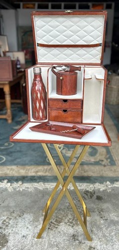 Antique style leather campaign - leather,