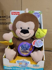 Fisher Price 2009 Precious Planet Monkey Babies Musical Sensory Toy with Mirror