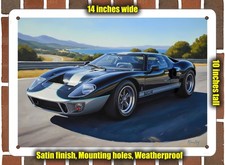Metal Sign - 1966 Ford GT40 MK