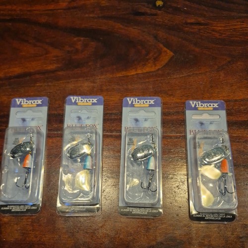 Blue fox vibrax spinners - blue,
