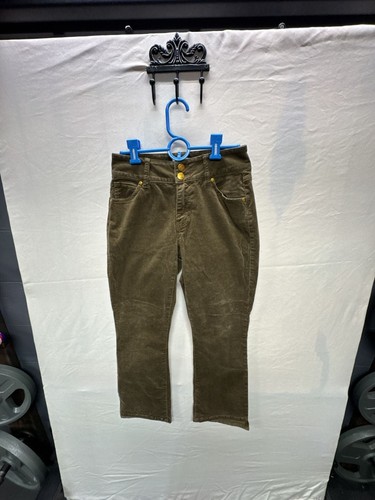 Cabi jeans low crop olive - jeans,
