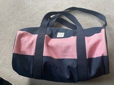 Jack Wills Navy Pink Gym Bag