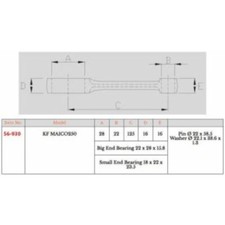 CONNECTING ROD KIT MAICO 250