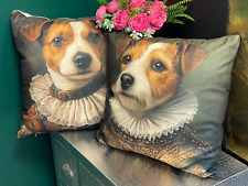 Jack Russell Terrier Velour Cushions 45cm