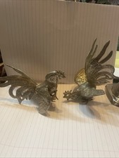 2 Plated Fighting Cocks