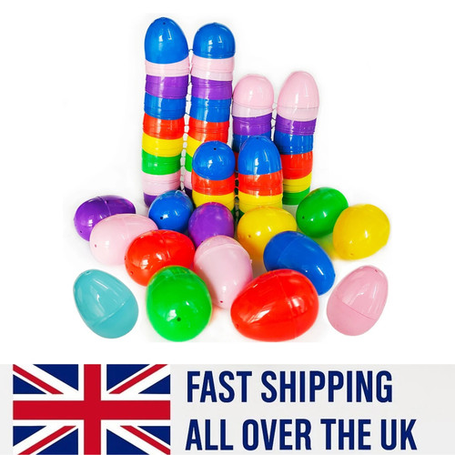 Plastic easter eggs for - plastic,