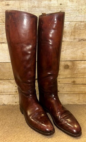 Vintage oxblood brown english - vintage,