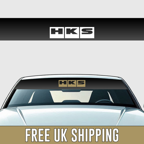 Hks sun strip banner - strip,