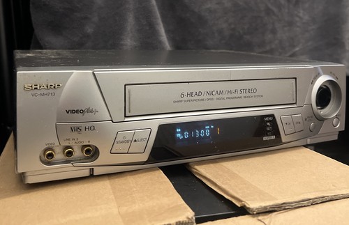 Sharp mh713 vhs - sharp, video
