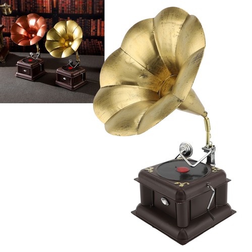 Vintage phonograph model iron - phonograph,