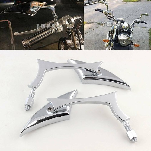 Motorcycle chrome rearview - motorcycle,