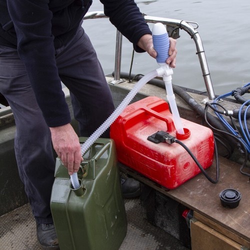 Portable hand siphon pump - portable,