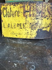 Vintage French Sign Clôture