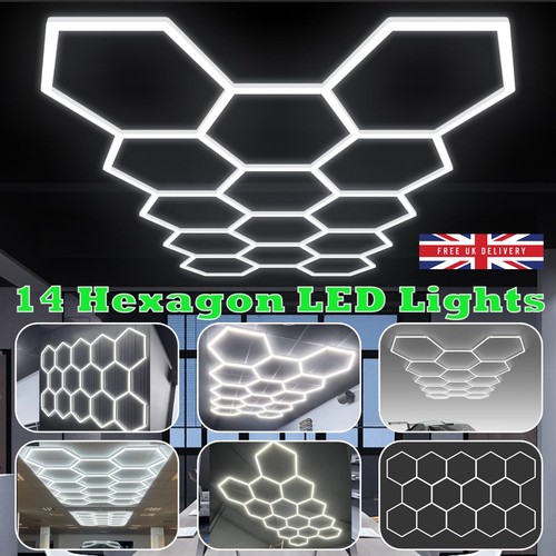 Hexagon led lighting - 14,