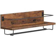 Wooden Wall Mounted Wine Rack