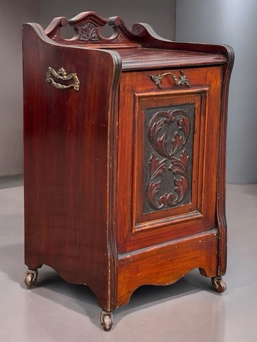 Victorian mahogany fireside - victorian,