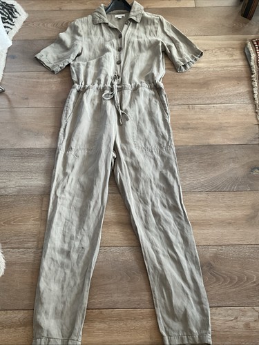 Topshop beige jumpsuit boiler - jumpsuit,