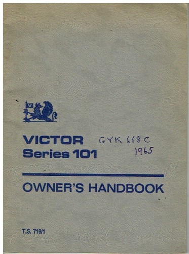 Vauxhall victor 101 - 101, 1600