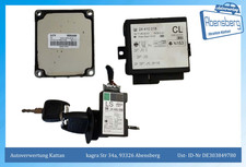 Gebr. Opel Astra G Vectra B Zafira A 1.6 engine control unit set 09353489 #3830