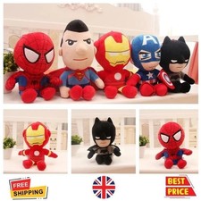 MARVEL THE AVENGERS Hero Plush Doll Spiderman Soft Stuffed Toys Kids Gift 27cm
