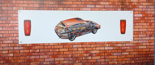 Reliant scimitar car - scimitar, banner