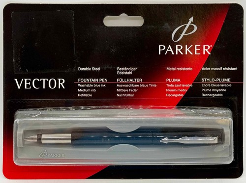 Parker vector black fountain - parker,