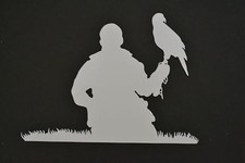 20CM FALCONER BIRD PREY EAGLE HARRIS HAWK OSPREY RAPTOR FALCONRY STICKERS DECALS