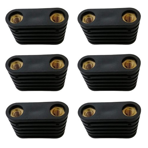 6pcs windsurfing black - black, plastic