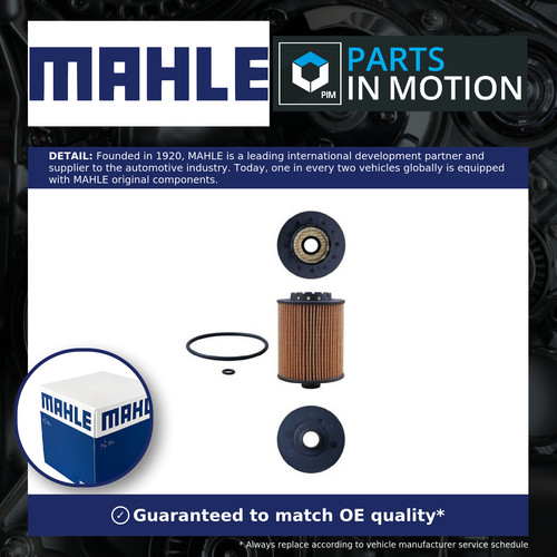 Oil filter ox1075d mahle - oil,