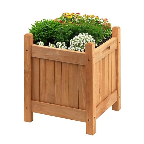 Wooden garden planters flower - garden,