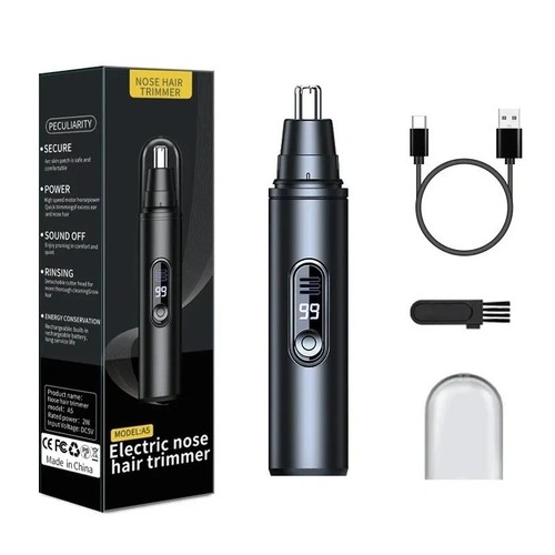 Digital nose hair trimmer - hair,