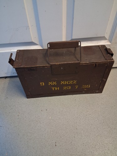 British army wooden - army, ammo