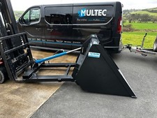 4ft Hydraulic Forklift Bucket BLACK (Telescopic handler Front Loader)