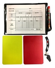 FOOTBALL REFEREE KIT WHISTLE